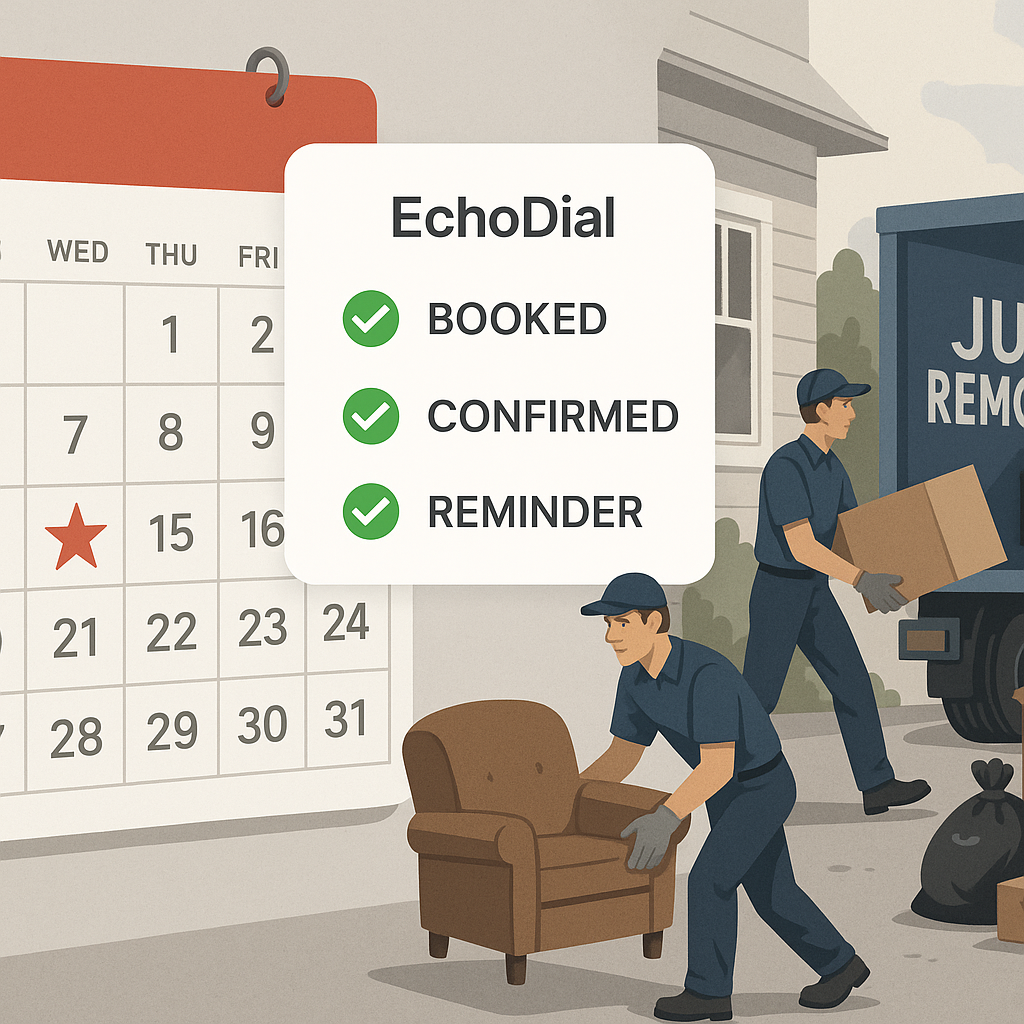 Junk Removal Scheduling Software with Online Booking